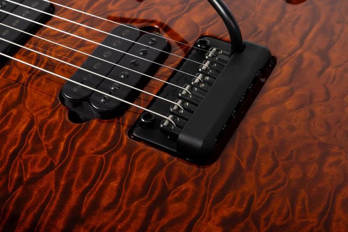 Music Man John Petrucci Jp15 Signature 2h Dimarzio Piezo Trem Mn +housse - Amber Waves Quilt - Guitare Électrique Signature - Variation 2