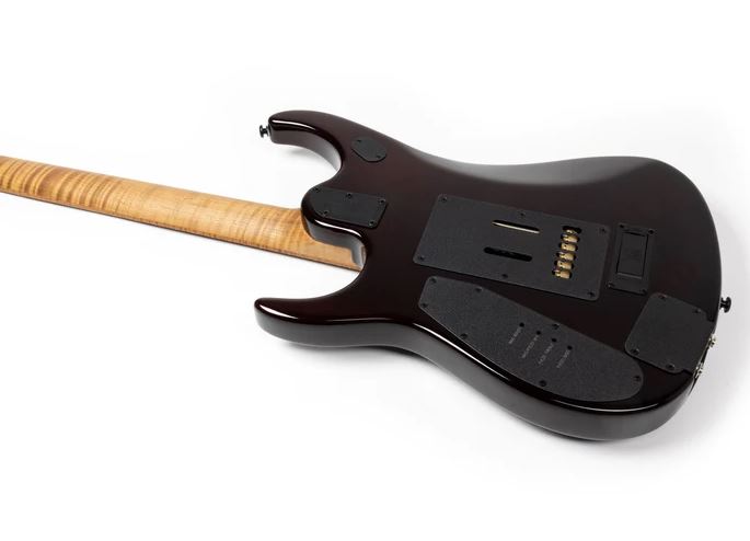 Music Man John Petrucci Jp15 Signature 2h Dimarzio Piezo Trem Mn +housse - Amber Waves Quilt - Guitare Électrique Signature - Variation 3