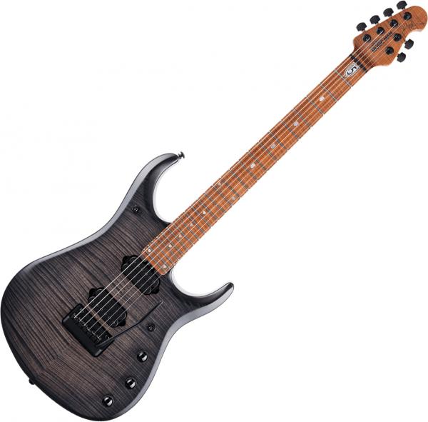 Guitare électrique solid body Music man John Petrucci JP15 - Flame trans black burst