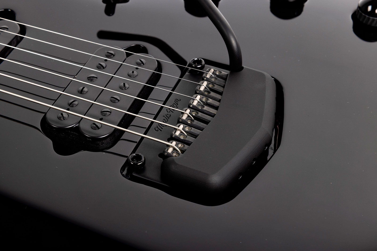Music Man John Petrucci Majesty 6 Signature 2h Dimarzio Piezo Trem Eb +etui - Dark Side - Guitare Électrique Signature - Variation 3