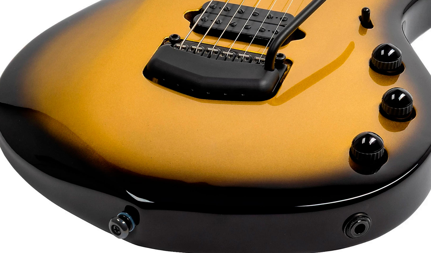Music Man John Petrucci Majesty 6 Signature 2h Dimarzio Piezo Trem Eb +etui - Gold Eclipse - Guitare Électrique Signature - Variation 3