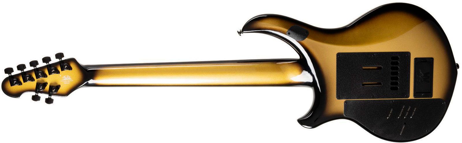 Music Man John Petrucci Majesty 7c Signature 2h Dimarzio Piezo Trem Eb +etui - Gold Eclipse - Guitare Électrique Signature - Variation 3