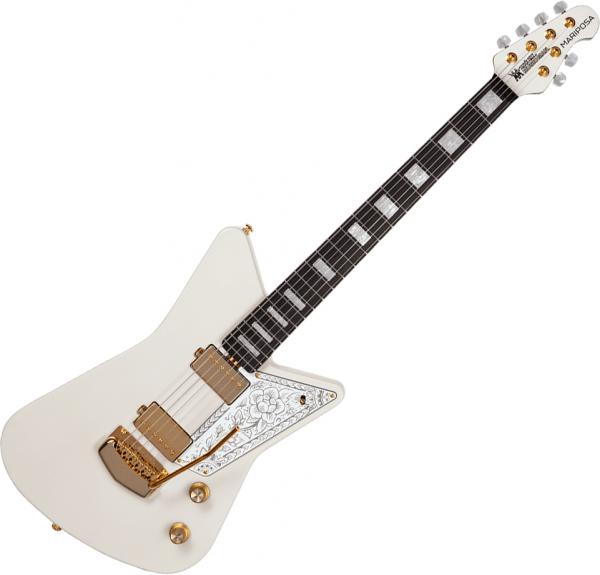 Guitare électrique solid body Music man Mariposa - Imperial white