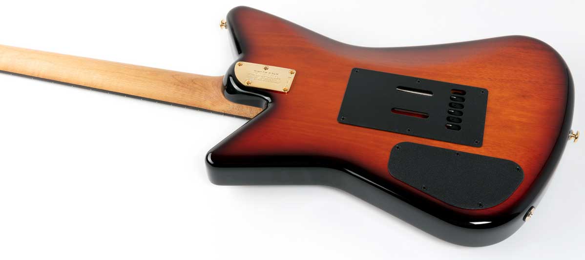 Music Man Mariposa Hh Usa 2h Trem Eb - Sahara Sunset - Guitare Électrique RÉtro Rock - Variation 5