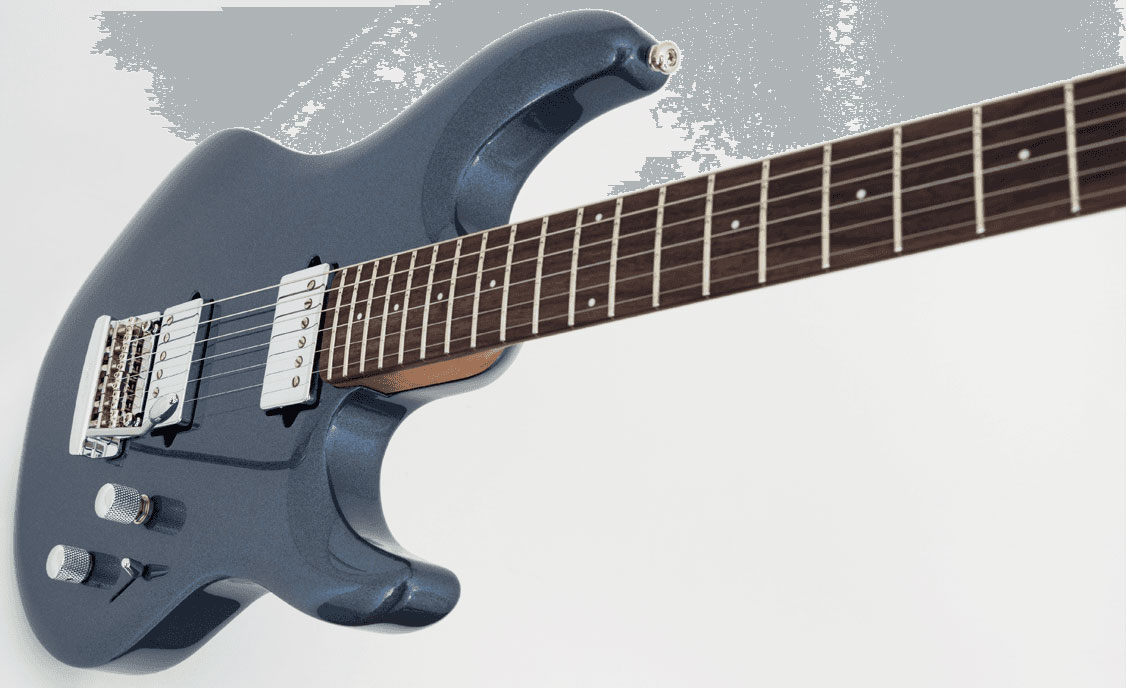 Music Man Steve Lukather Luke Iii 3 Hh Signature Trem Rw - Bodhi Blue - Guitare Électrique Forme Str - Variation 3