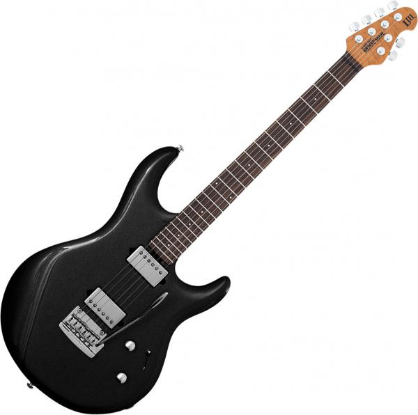 Music man Steve Lukather Luke 3 HSS - black Guitare électrique forme str