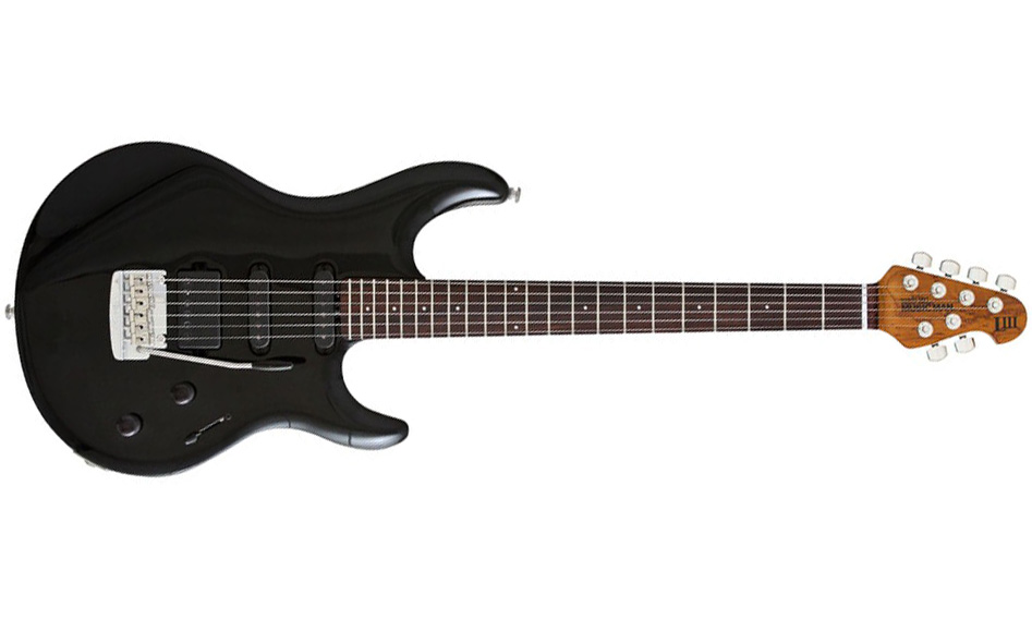 Music Man Steve Lukather Luke 3 Hss - Black - Guitare Électrique Forme Str - Variation 1