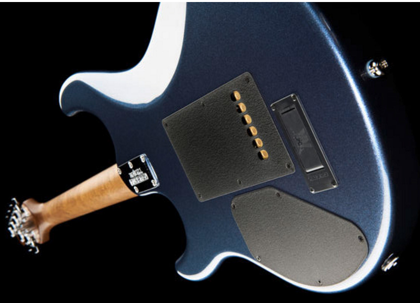 Music Man Steve Lukather Luke Iii 3 Hss Signature Trem Rw - Bodhi Blue - Guitare Électrique Forme Str - Variation 4