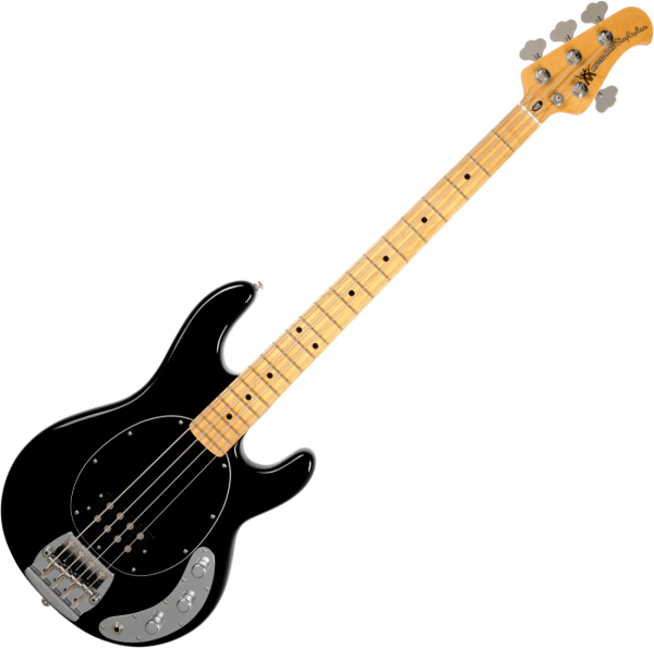 Music man Retro '70s StingRay Bass (USA, MN) - black Solid body ...