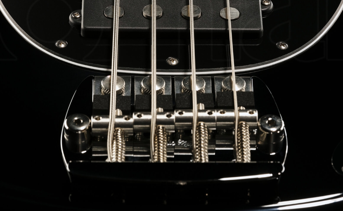 Music Man Stingray Retro 70s Usa Active Mn - Black - Basse Électrique Solid Body - Variation 2