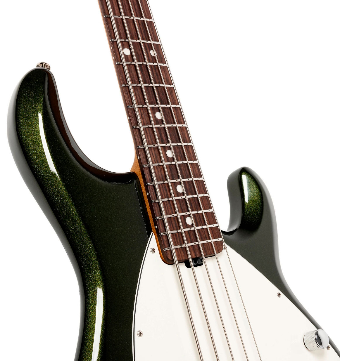 Music Man Stingray Special H 5c Active Rw +housse - Fallout Green - Basse Électrique Solid Body - Variation 3