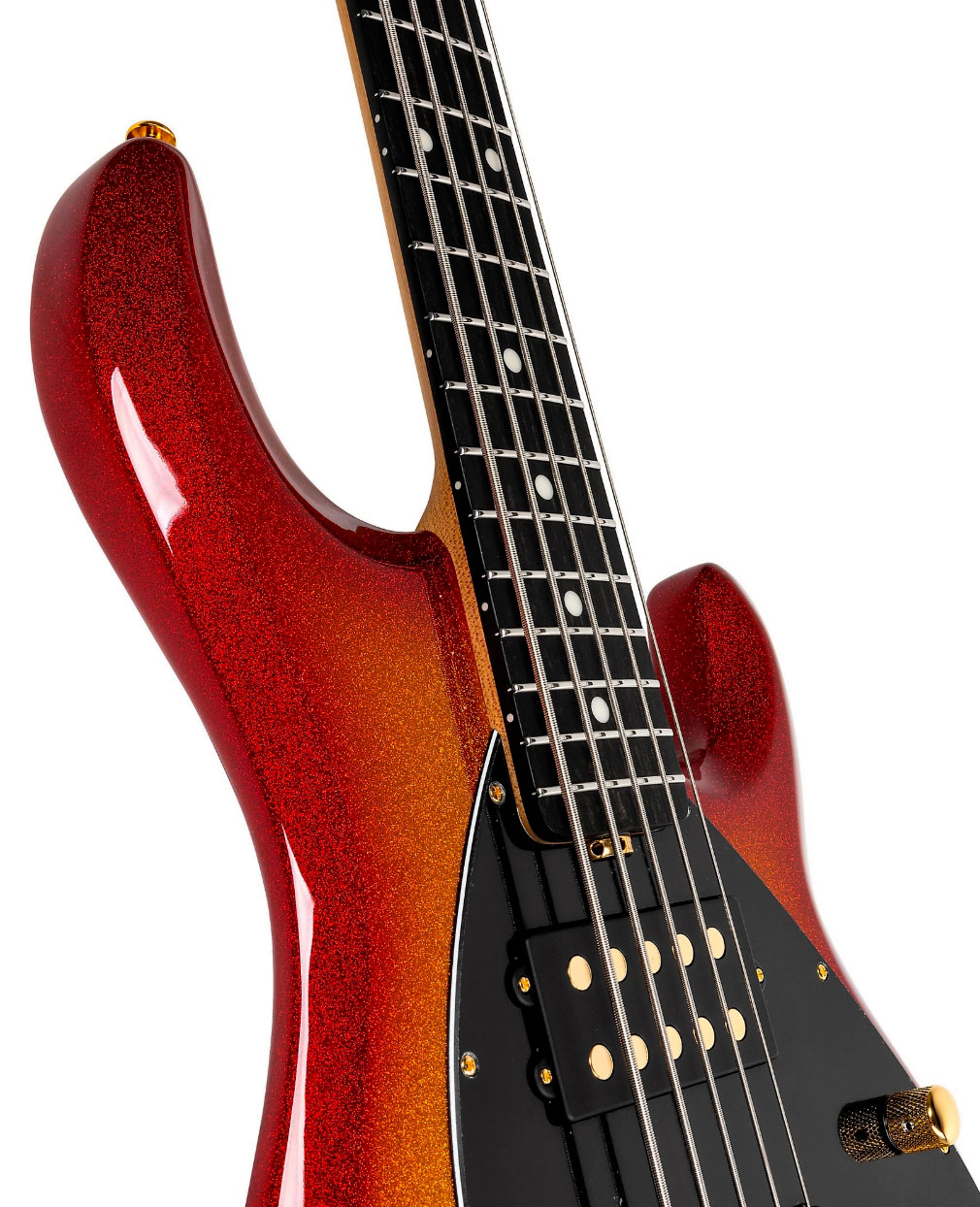 Music Man Stingray Special Hh 5c Active Eb +housse - Cherry Punch - Basse Électrique Solid Body - Variation 3