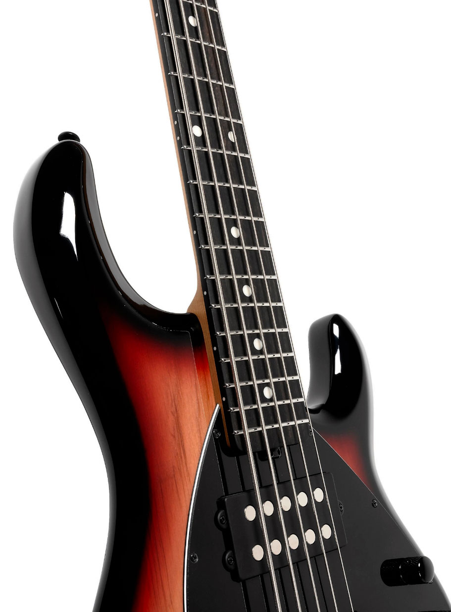 Music Man Stingray Special Hh 5c Active Eb +housse - Faded Vintage Sunburst - Basse Électrique Solid Body - Variation 3