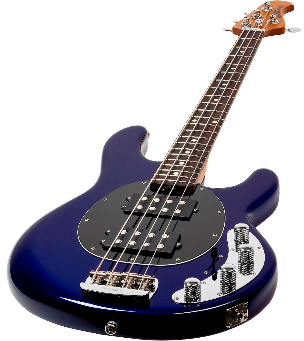 Music Man Stingray Special Hh Active Rw +housse - Butane Blue - Basse Électrique Solid Body - Variation 2
