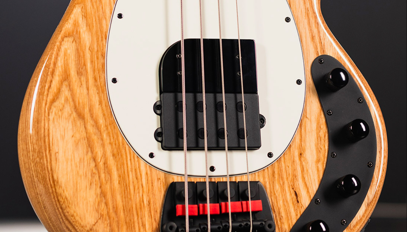 Music Man Tim Commerford Stingray Bass Active Signature Eb - Natural Gloss - Basse Électrique Solid Body - Variation 1