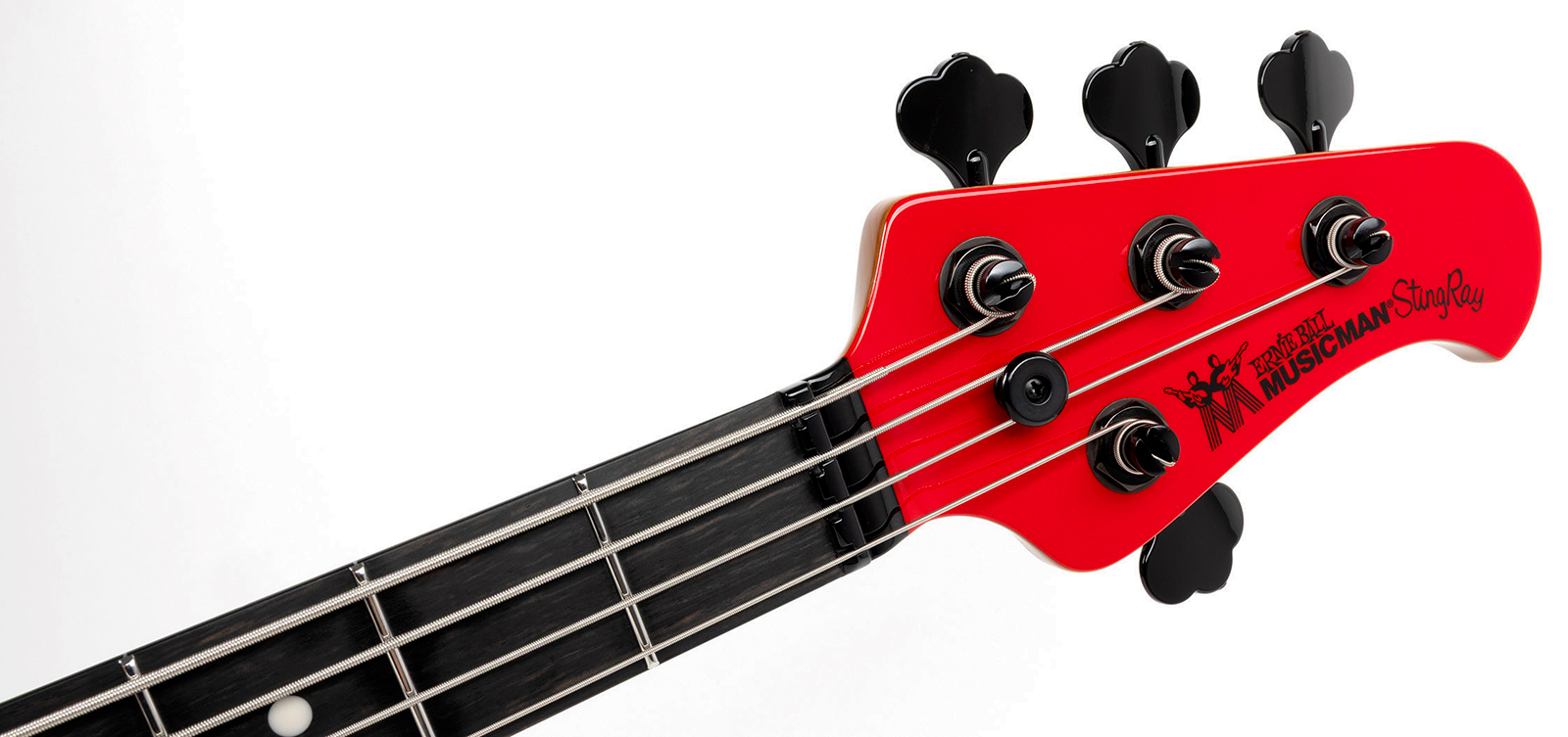 Music Man Tim Commerford Stingray Bass Active Signature Eb - Caliper Red - Basse Électrique Solid Body - Variation 7