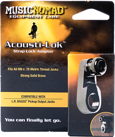 Music Nomad Acousti-lok Strap Lock Pour Jack MÉtrique M9 X .75 - Attache Courroie - Main picture