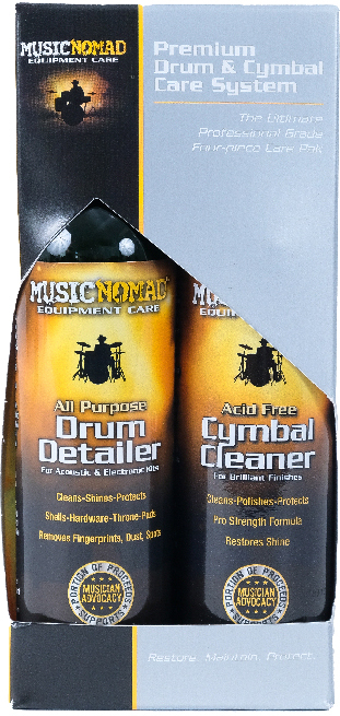 Music Nomad Drum & Cymbal Care System - Produits D'entretien Batterie - Main picture