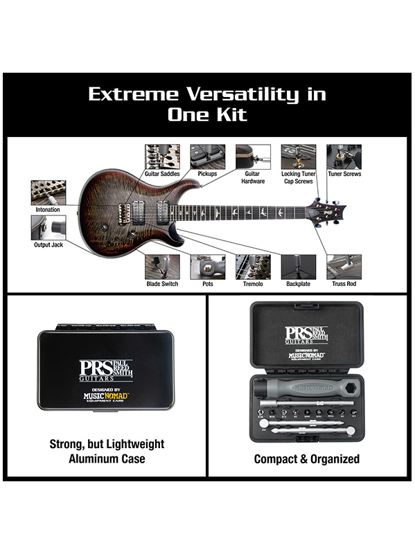 Music Nomad Mno-mn252 Trousse A Outils Premium Prs - 18 Pieces - Kit Accessoires - Variation 3