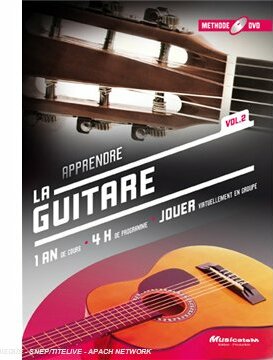 Musicatem Dvd Apprendre La Guitare Acoustique Volume 2 - Librairie Guitare Acoustique - Main picture