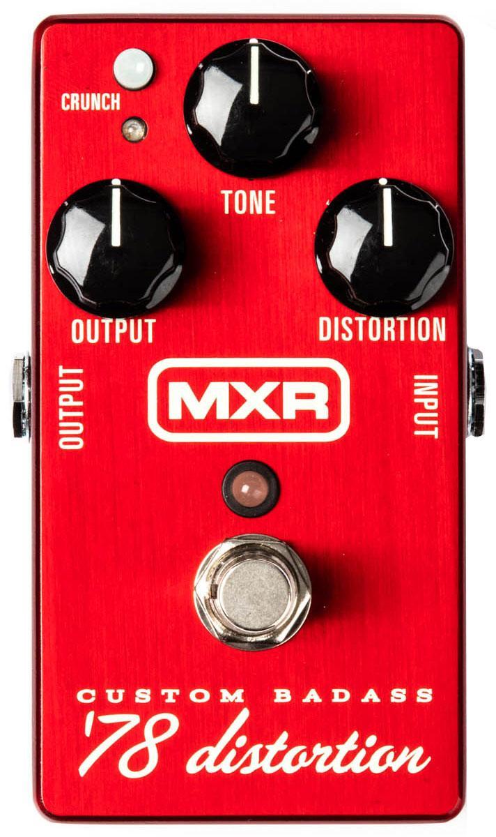 Pédale overdrive / distortion / fuzz Mxr Custom Badass '78 Distortion M78
