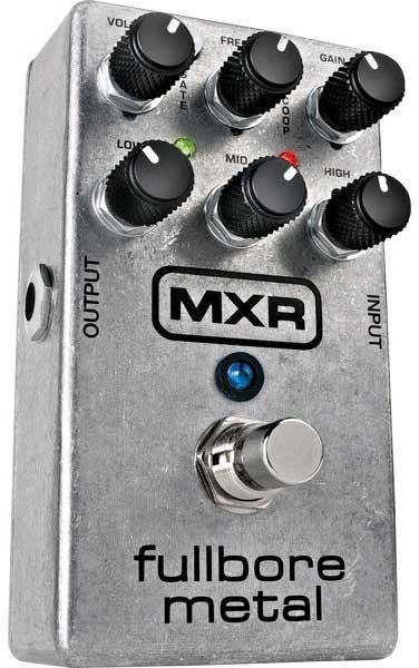 Pédale overdrive / distortion / fuzz Mxr M116 Fullbore Metal