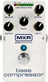 Pédale compression / sustain / noise gate Mxr M87 Bass Compressor