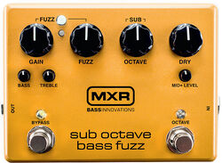 Pédale overdrive / distortion / fuzz Mxr Sub Octave Bass Fuzz M287