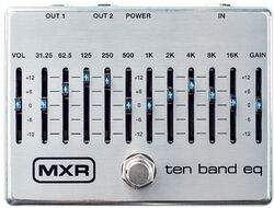 Pédale eq. / enhancer / buffer Mxr Ten Band EQ M108S