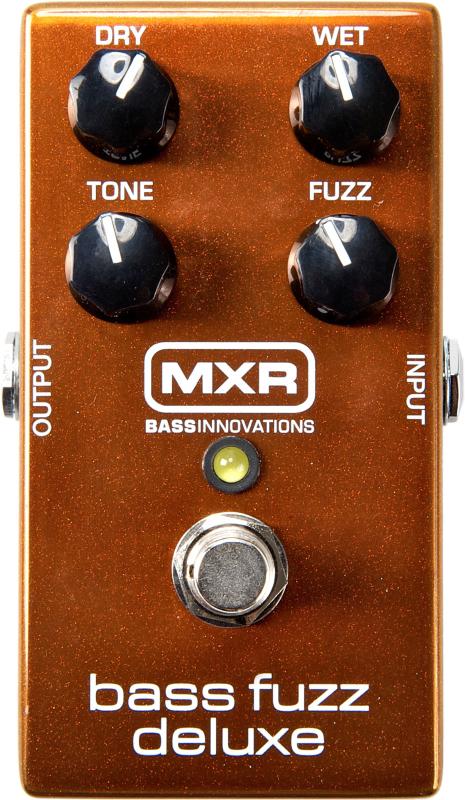 Pédale De Basse Overdrive MXR M282 - Overdrive Analogique Chaud, Contrôle Clean Blend - True Bypass