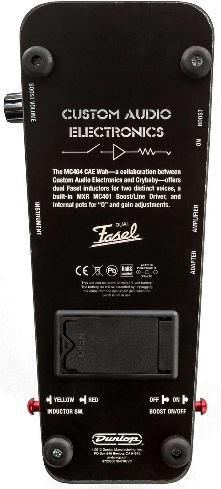 Mxr Mc404 Cae Wah - PÉdale Compression / Sustain / Noise Gate - Variation 9