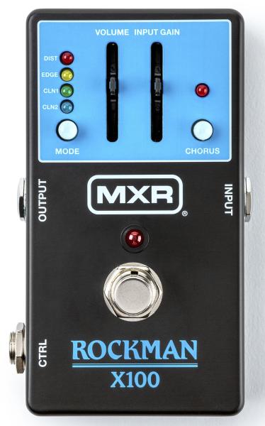 Mxr Rockman X100 Overdrive, distortion & fuzz effect pedal