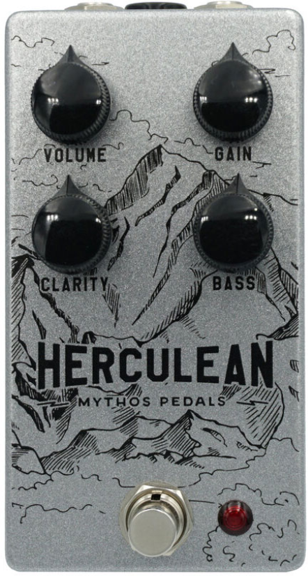 Mythos Pedals Herculean V2 Overdrive - PÉdale Overdrive / Distortion / Fuzz - Main picture