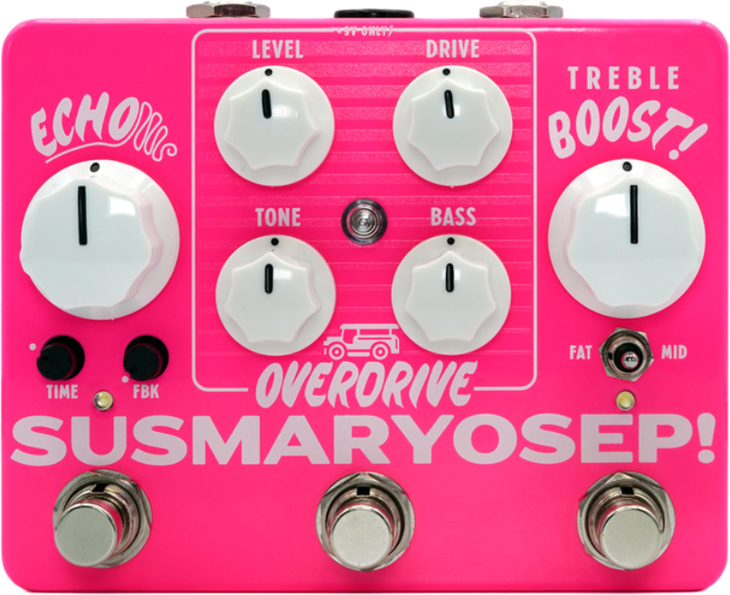 Mythos Pedals Susmaryosep! V2 Overdrive - PÉdale Overdrive / Distortion / Fuzz - Main picture
