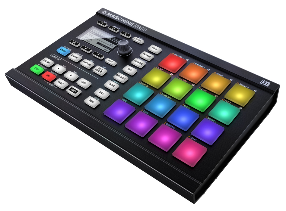 Native Instruments Maschine Mikro Mk2 Black - ContrÔleur Midi - Variation 1