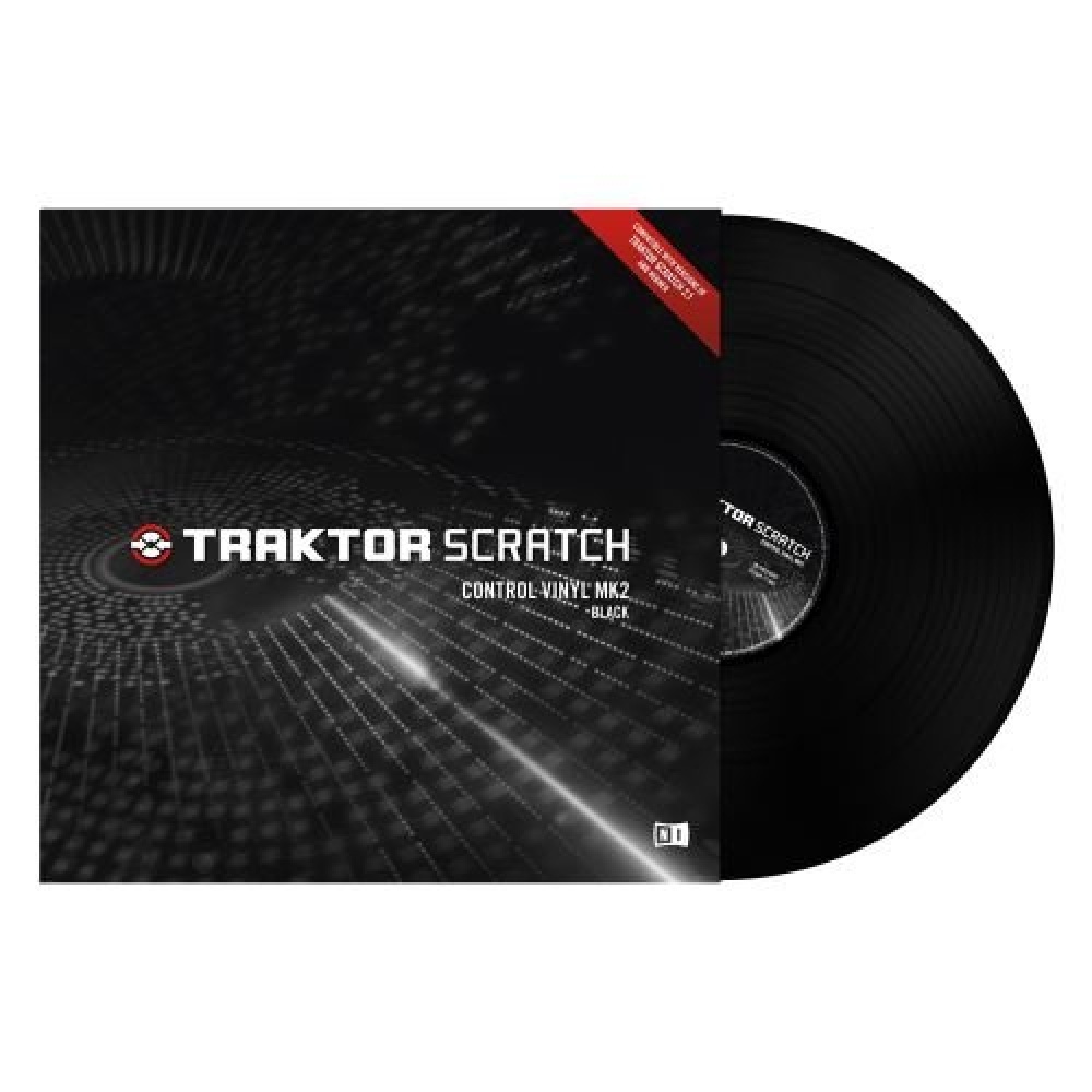 Native Instruments Traktor Scratch Vinyl Noir Mk2 - Vinyl Timecode - Variation 1