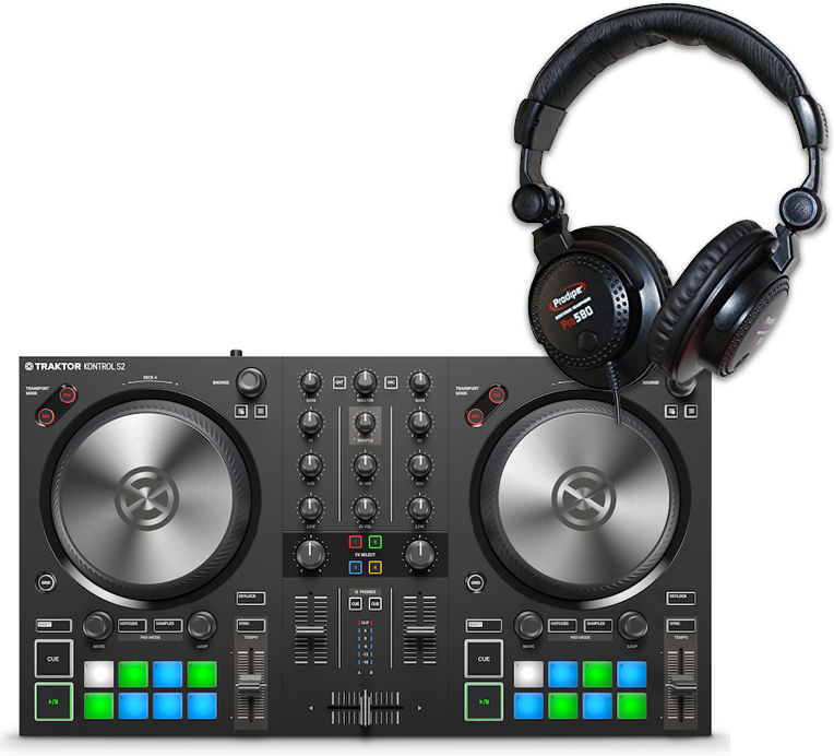 Native Instruments Kontrol S2 Mk3 + Prodipe Pro 580 - Autre Pack Dj - Main picture