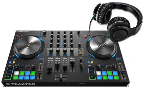 Native Instruments Kontrol S3 + Rhp30 Black - Autre Pack Dj - Main picture