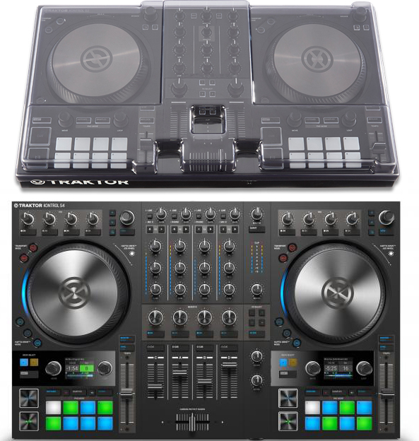 Native Instruments Kontrol S4 Mk3 + Decksaver - Pack Dj Avec Housse/flight/decksaver - Main picture