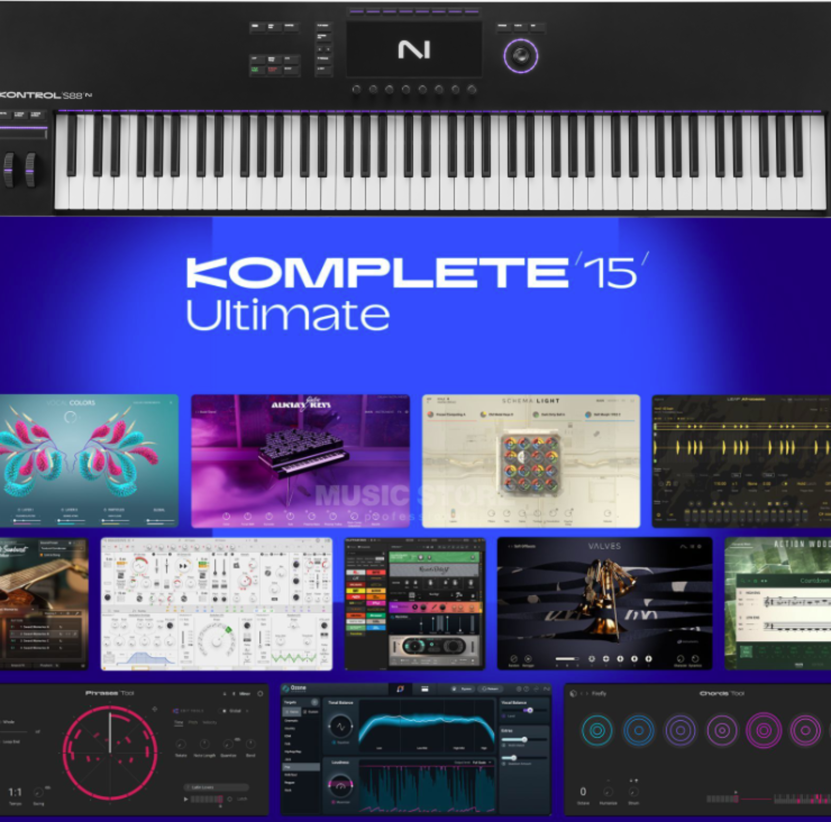 Native Instruments Kontrol S88 Mk3  + Komplete 15 Ultimate - Clavier MaÎtre - Main picture