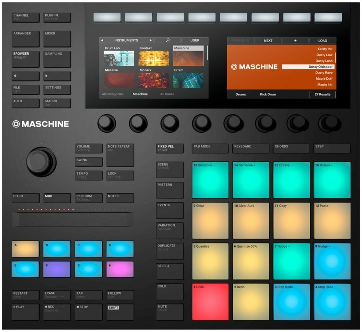 Native Instruments Maschine Mk3 - ContrÔleur Midi - Main picture