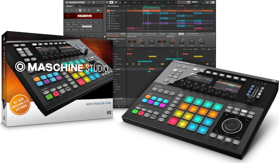 Native Instruments Maschine Studio Noir - ContrÔleur Midi - Main picture