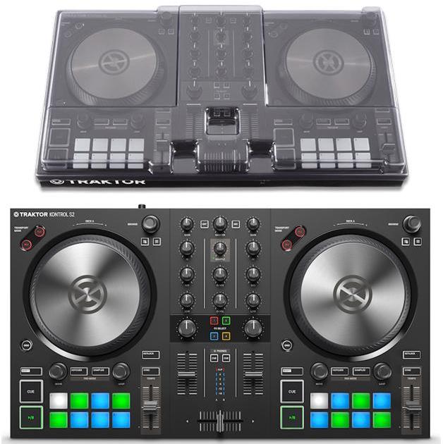 Pack dj avec housse/flight/decksaver Native instruments TRAKTOR KONTROL S2 MK3 + Decksaver