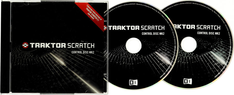 Native Instruments Traktor Scratch Cd Noir Mk2 (la Paire) - Vinyl Timecode - Main picture