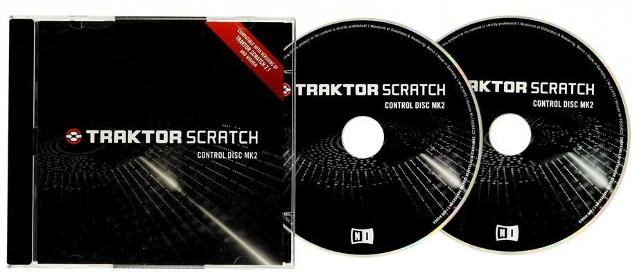 Vinyl timecode Native instruments Traktor Scratch CD Noir MK2 (la paire)