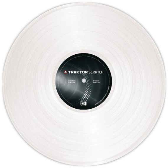 Vinyl timecode Native instruments Traktor Scratch Vinyl White MKII