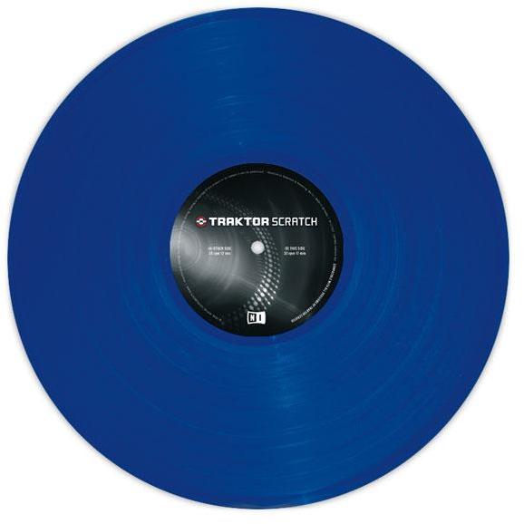 Vinyl timecode Native instruments Traktor Scratch Vinyl Blue MK2