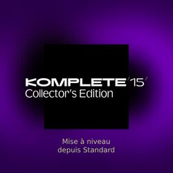 Plug-in effet Native instruments Komplete 15 Collectors Edition UPG STD>CLTR's