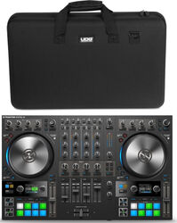 Pack dj avec housse/flight/decksaver Native instruments Kontrol s4 Mk3 + Udg U8309 BL