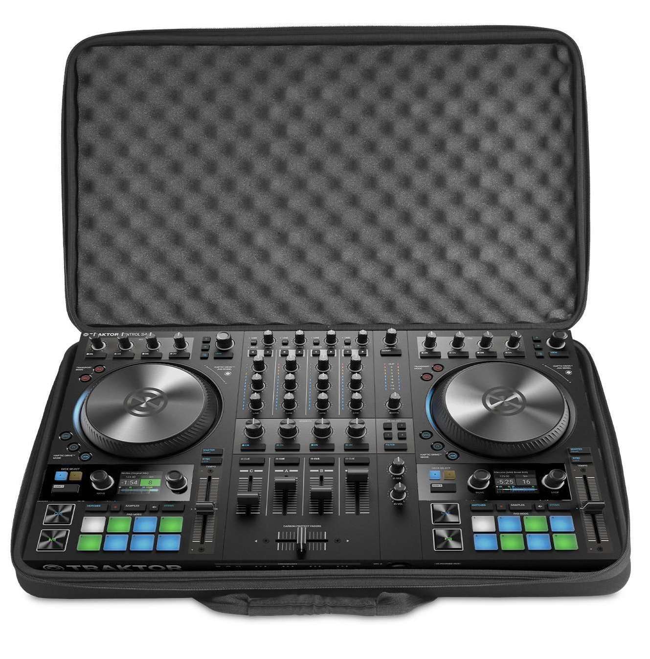 Native Instruments Kontrol S4 Mk3 + Udg U8309 Bl - Pack Dj Avec Housse/flight/decksaver - Variation 1